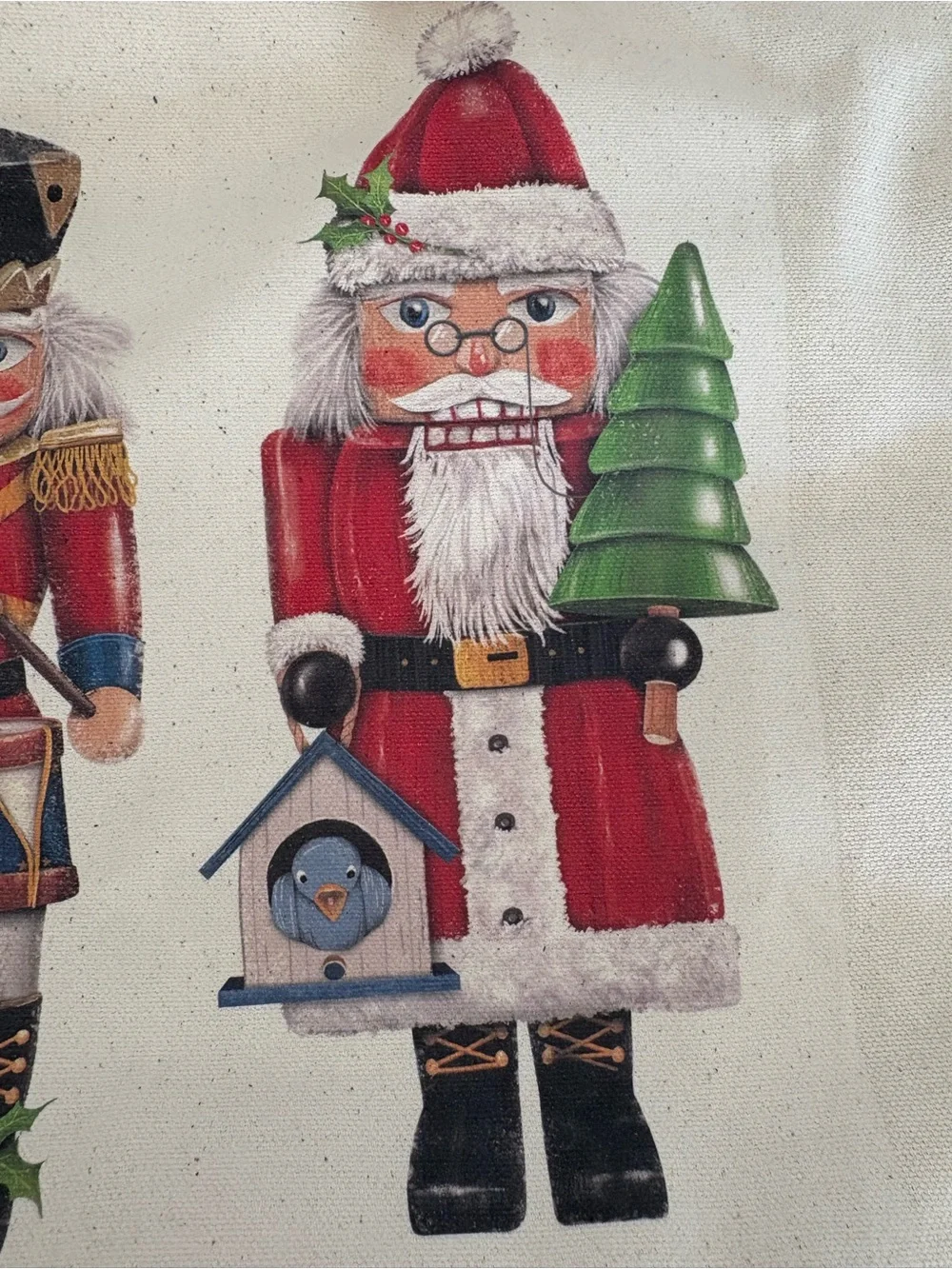 Mary Lake-Thompson Inc joy to the world christmas nutcracker tote bag